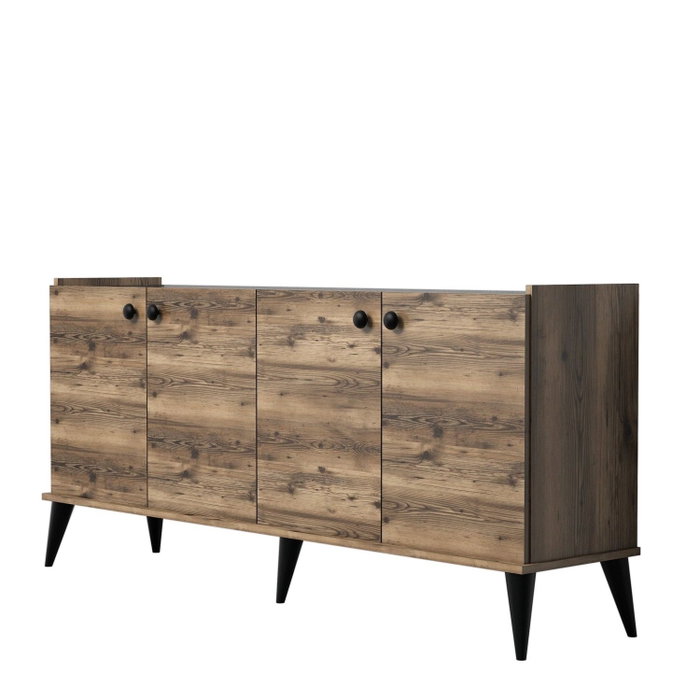 Hanah Home Consola Lidya en Nogal
